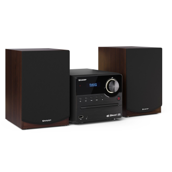 Sharp XL-B517D System micro domowego audio 45 W Brązowy