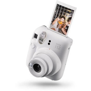CAMERA INSTANT W/10SH GLOSSY/INSTAX MINI 12 WHITE FUJIFILM
