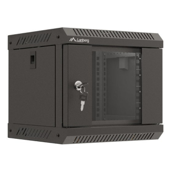 Lanberg WF11-3304-10B stojak 4U Szafa wisząca Czarny