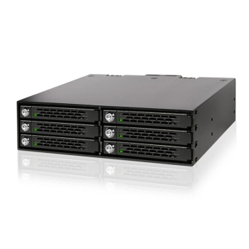 Płyta montażowa IcyDock 6x6.3cm SATAI-III w 1x5.25" SSD do 9.5 KEY