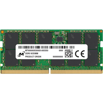 Micron SO-DIMM ECC DDR5 32GB 2Rx8 4800MHz PC5-38400 MTC20C2085S1TC48BR