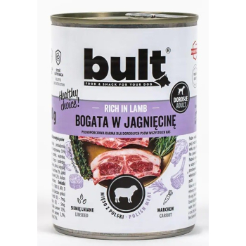 BULT Puszka bogata w jagnięcinę 800g