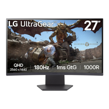 MONITOR LG LED 27" 27GS60QC-B 180Hz