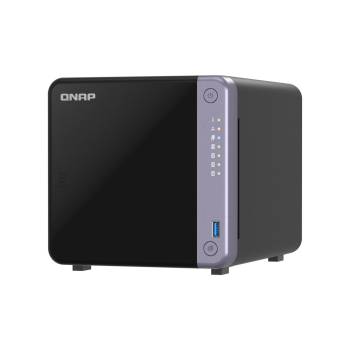 Qnap TS-432X-4G, Tower, 4 x 2.5"/3.5" SATA, AnnapurnaLabs Alpine AL524 4C, 4GB (Max. 16GB) DDR4 SODIMM, 2 x 2.5GbE, 1 x 10GbE SFP+, 2 x USB 3.2 Gen, a