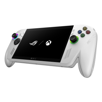 ASUS ROG Ally RC73YA-NH002W Ryzen Z2 A 7.0"FHD Touch 120Hz IPS-level 500nits Glossy 16GB LPDDR5X SSD512 Radeon Graphics 60WHrs Win11 White