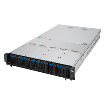 Platforma Asus Rack (2U) RS521A-E12-RS24U AMD Epyc 9005/9004 (16x NVMe/8x SATA HS, 2xM.2, 2x1Gbe, IPMI, 1+1 2000W)