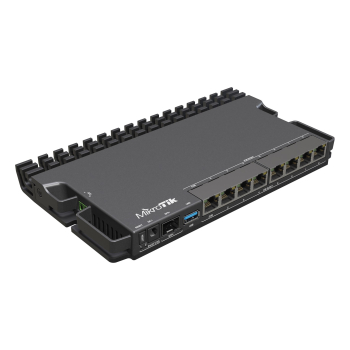 Router Mikrotik RB5009UPr+S+IN Total Ethernet  Ports:9; Architecture:ARM 64bit; CPU core:4