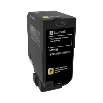 Toner LEXMARK 74C2HYE - żółty