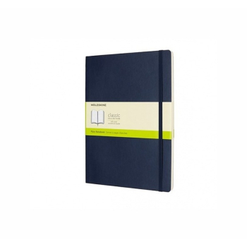 MOLESKINE Notes  XL (19x25cm) gładki, miękka oprawa, sapphire blue, 192 strony, niebieski