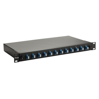 Equip LWL-SpleiĂźkasten 12-Port LC-Duplex OS2 1U komplett  sw