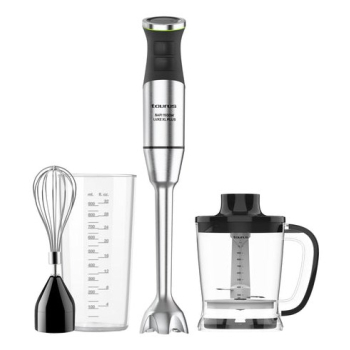 Blender ręczny z akcesoriami Taurus 1500W (choper, trzepaczka,stalowa końcówka, miarka)