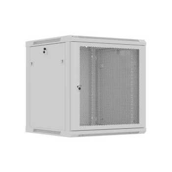 SZAFA INSTALACYJNA RACK WISZĄCA 19" 12U 600X600 SZARA DRZWI PERFOROWANE LANBERG (FLAT PACK)