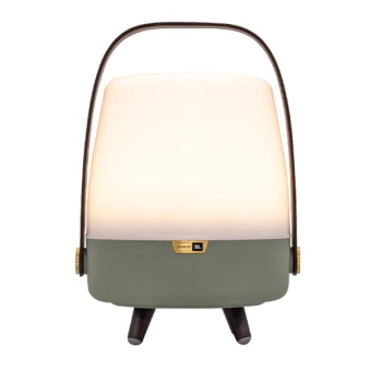 Kooduu Lite-up PLAY Mini Głośnik mono przenośny Zielony, Biały, Drewno 8 W