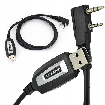 Kabel USB do programowania Baofeng UV-5R 82 888S UV-S9 PLUS UV-13 16 17 21