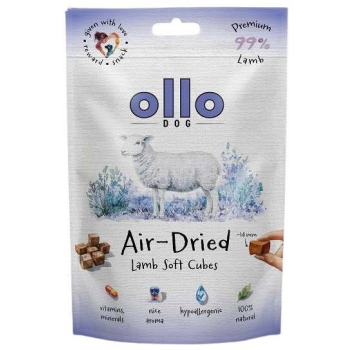 Ollo Air Dried Lamb Cubes dla psa 80g