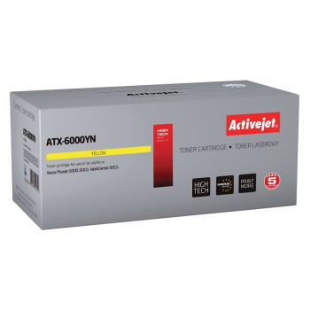 Activejet ATX-6000YN Toner (zamiennik Xerox 106R01633; Supreme; 1000 stron; żółty)