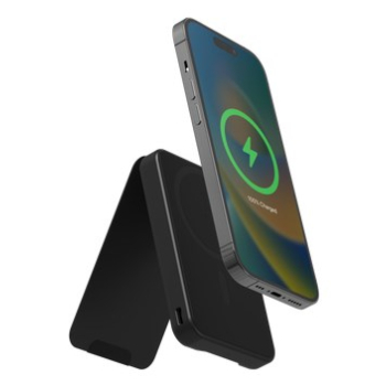 Mophie Snap+ Powerstation Mini Stand Red Bull Racing - magnetyczny powerbank 5000mAh z podstawką kompatybilny z MagSafe (1x port USB-C) (black)
