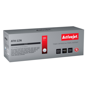 Activejet ATH-12N Toner (zamiennik HP 12A Q2612A, Canon FX-10, Canon CRG-703; Supreme; 2300 stron; czarny)