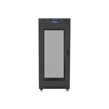 LANBERG SZAFA STOJĄCA RACK 19" 27U 600X600 DRZWI PERFOROWANE LCD CZARNA (FLAT PACK) FF01-6627-23BL
