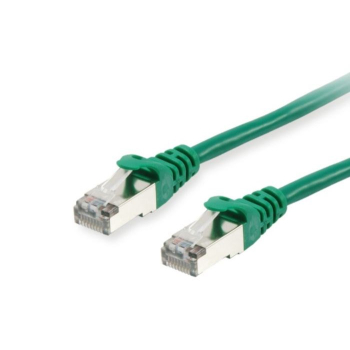 Equip Patchkabel Cat6A      S/FTP 2xRJ45 25.00m    grĂĽn LSZH Polybeutel