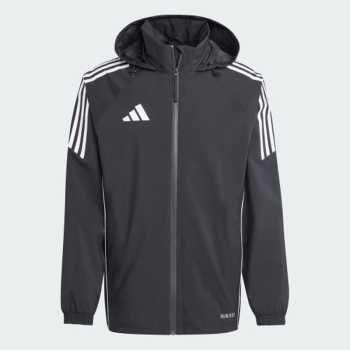 Kurtka męska adidas Tiro 24 Rain czarno-biała IJ7390 M