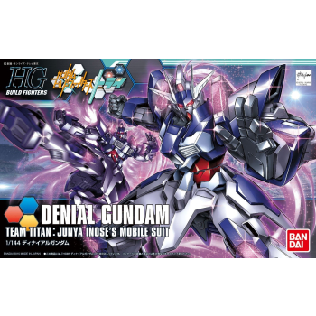 Figurka kolekcjonerska BANDAI HGBF 1/144 DENIAL GUNDAM