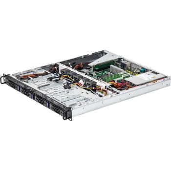 Platforma ASRock Rack (1U) Intel E-23XX (4xLFF, 2xGbE, Fixed PSU, IPMI)