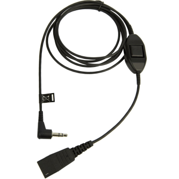 Kabel audio Jabra 8735-019 0,5 m QD 3.5mm Czarny