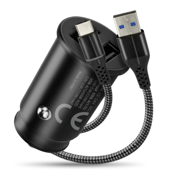 EVERACTIVE ŁADOWARKA SAMOCHODOWA 2 X USB CZARNA + KABEL CC-25C