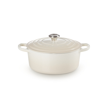 Brytfanna Le Creuset Signature Roaster okrągła beza 26cm