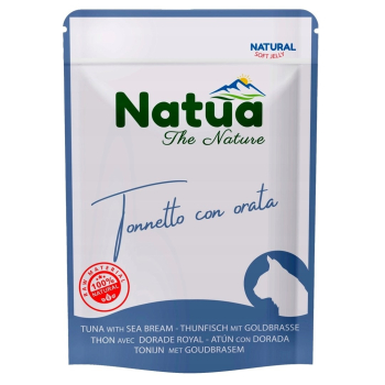 Natua Natural tuńczyk z doradą mokra karma dla kota 70g