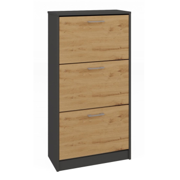 SZAFKA NA BUTY PAULA ANTRACYT/ARTISAN