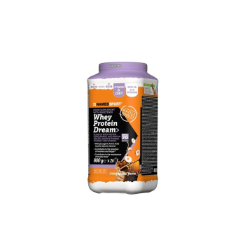 Odżywka białkowa NAMEDSPORT Whey protein dream / orzech laskowy 800g