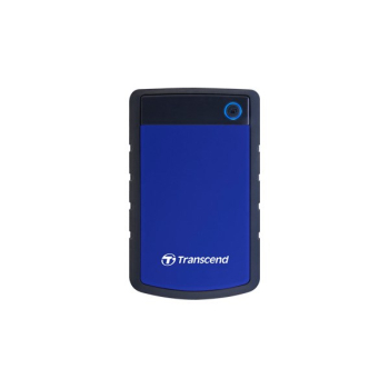 Transcend StoreJet 25H3 zewnętrzny dysk twarde 4 TB 5400 RPM 2.5" USB 3.2 Gen 1 (3.1 Gen 1) Niebieski, Granatowy (marynarski)