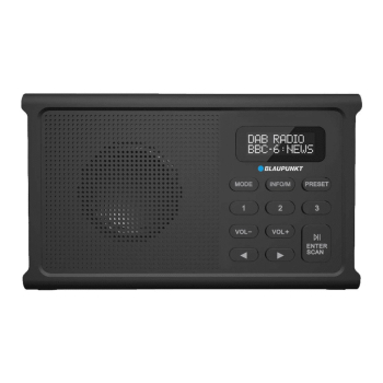 Radio przenośne BLAUPUNKT DAB DR3BK, czarny