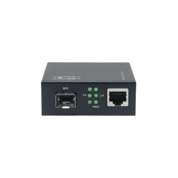 LevelOne Media Konverter RJ45->SFP GE              19" Smart