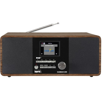 Radio imperial DABMAN i200 Internet/DAB+/DAB/UKW holzoptik