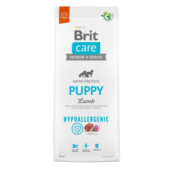 BRIT Care Hypoallergenic Puppy Lamb - sucha karma dla szczeniąt - 12 kg