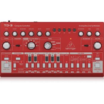Behringer TD-3-RD syntezator Syntezator analogowy Czerwony
