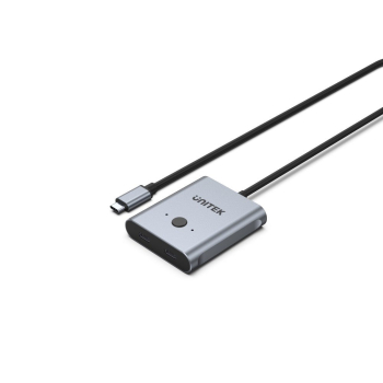 UNITEK PRZEŁĄCZNIK USB-C 4K 144HZ, DWUKIERUNKOWY