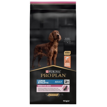 Purina Pro Plan Adult Large Athletic Sensitive Skin - sucha karma dla psa - 14 kg