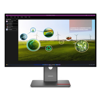 Lenovo ThinkVision P27q-40 27"QHD 120Hz 350nits AG USB HDMI DP Eclipse Black