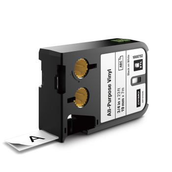 Taśma termotransferowa DYMO XTL winylowa permanentna/endlessly 19mm x 7m czarna