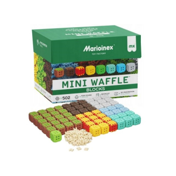 Klocki konstrukcyjne Marioinex Mini Waffle, 502 elementy