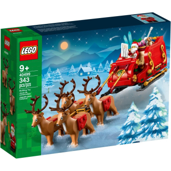 LEGO Iconic 40499 Sanie Świętego Mikołaja