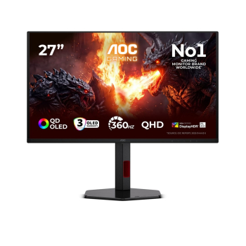 MONITOR AOC QD-OLED 27" Q27G4SDR 360Hz