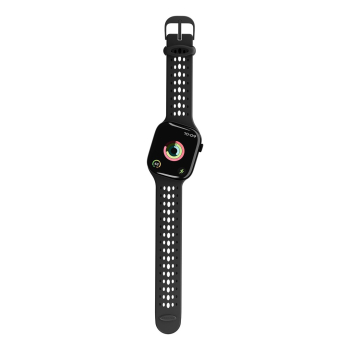 Decoded Ares O Watch Band Czarny Silikon