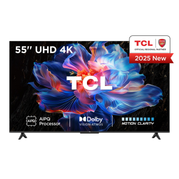 Telewizor TCL 55V6C DLED 55'' 4K Ultra HD Google TV Dolby Atmos DVB-T2 Metaliczny