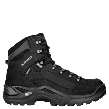 Buty renegade gtx mid-tiefschwarz-uk 8 (42) LOWA