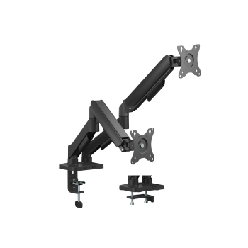 Equip Tischhalterung 17"-32"/2TFT 360Â° Gasfeder  9Kg schwarz